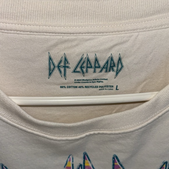 Def Leppard crewmen’s sweatshirt size Large great condition - Picture 2 of 4